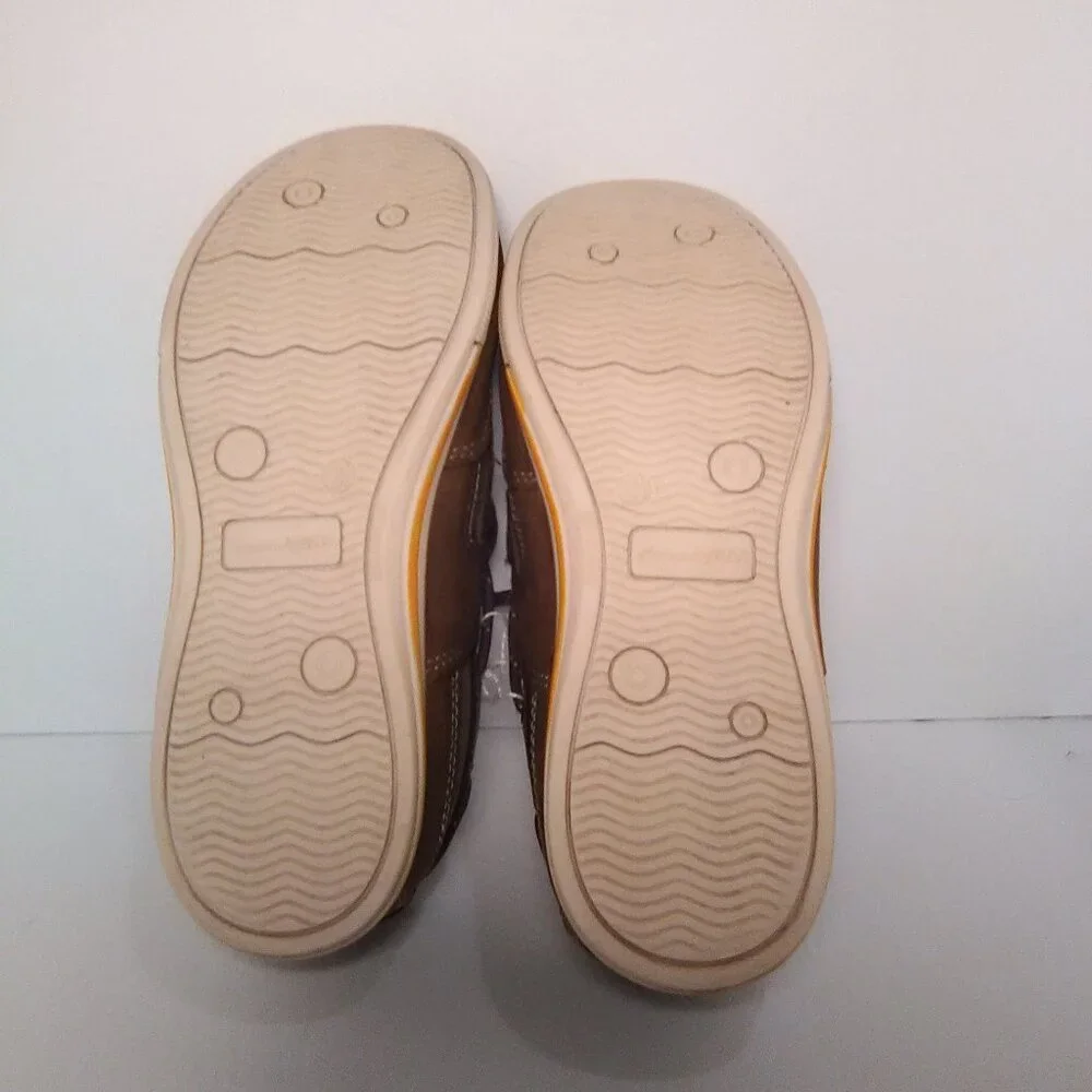 American Eagle Boys Loafers Tie Lace Color Brown Casual Dress Shoe Size …